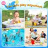 98K Reusable Water Balloons Self Sealing Easy Quick Fill, Silicone Water Balls Summer Fun Outdoor Water Toys Games for Kids Adults Outside Play, Bath Backyard Swimming Pool Party Supplies (6 PCS) - Image 6